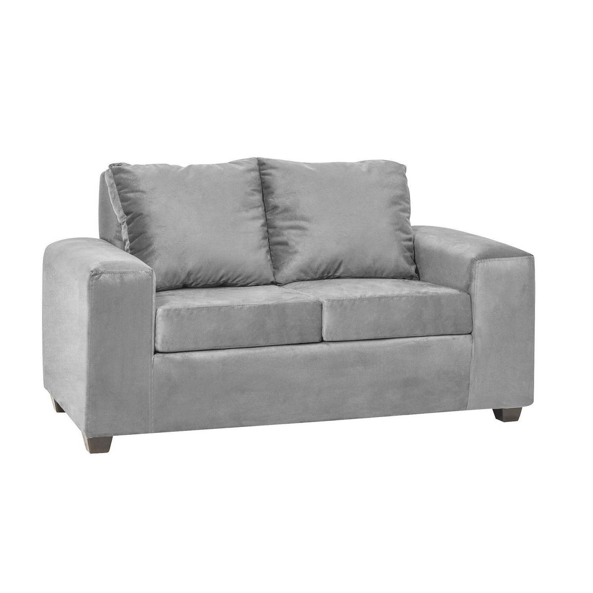 INTERMUEBLES - Sofá 2 cuerpos Kahlo 167x86x80 cm Gris