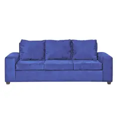 INNOVAMUEBLES - Sofá 3 cuerpos Kahlo 225x86x80 cm Azul