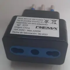 REMA - Adaptador 10/16 negro