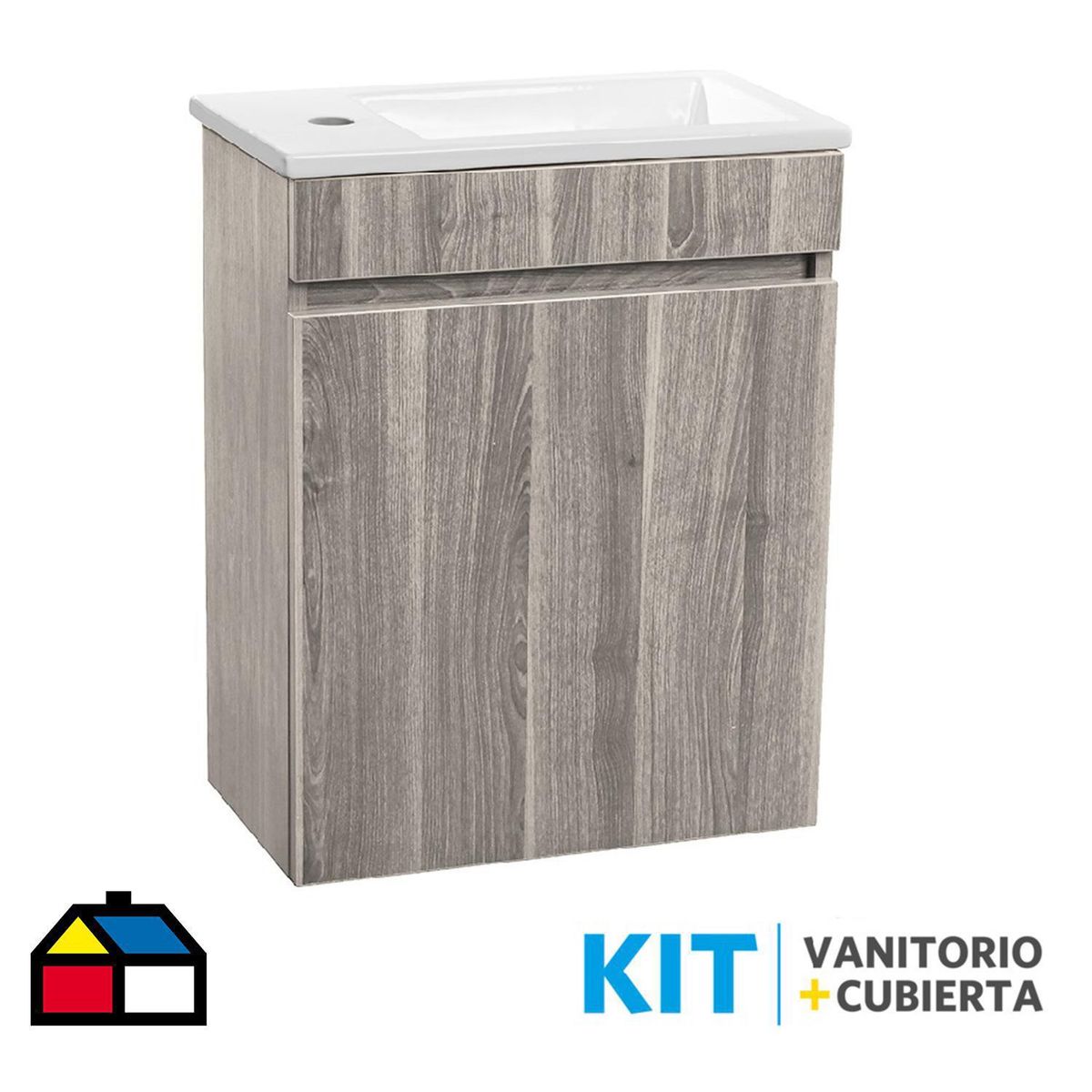 STRETTO - Kit Mueble Petit Lenga 46x26cm + Cubierta