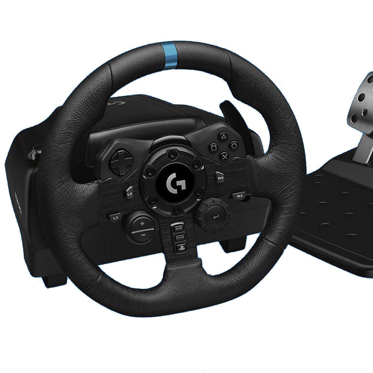 LOGITECH - Kit volante G923 Trueforce para PC/ PS4/ PS5 + Palanca de cambios