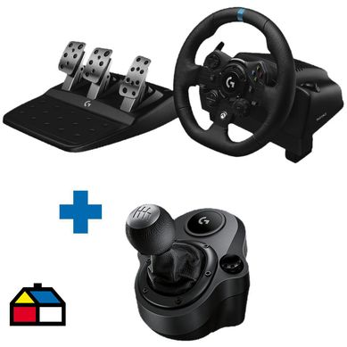 Kit volante G923 Trueforce para PC/ Xbox S-X/ Xbox One + Palanca de cambios