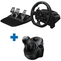 Kit Volante G923 Trueforce Para Pc/ Xbox S-X/ Xbox One + Palanca De Cambios