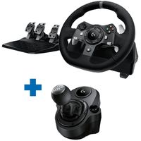 Kit Volante G920 Para Pc/ Xbox S-X/ Xbox One + Palanca De Cambios