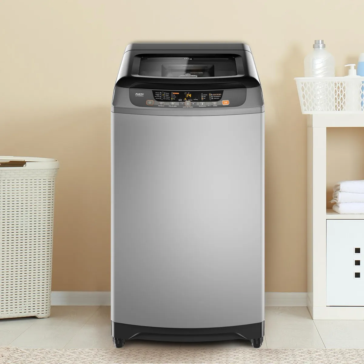 MADEMSA - Lavadora Carga Superior 16 kg Silver 16 SZG