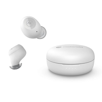 Motorola Audífono True Wireless Moto Buds 150 Blanco