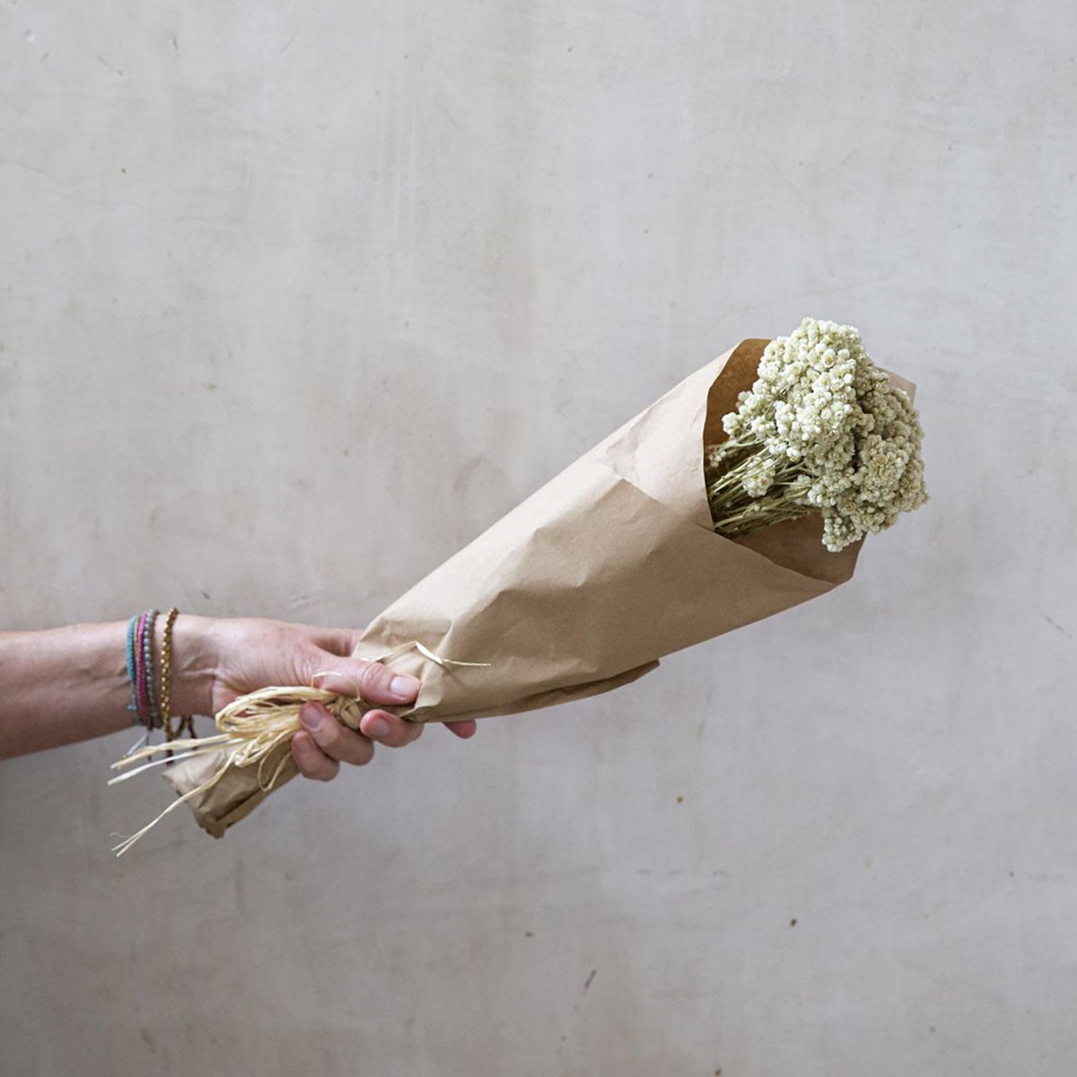 KELIM CASA GITANA - Flores secas ramo de diamantinas