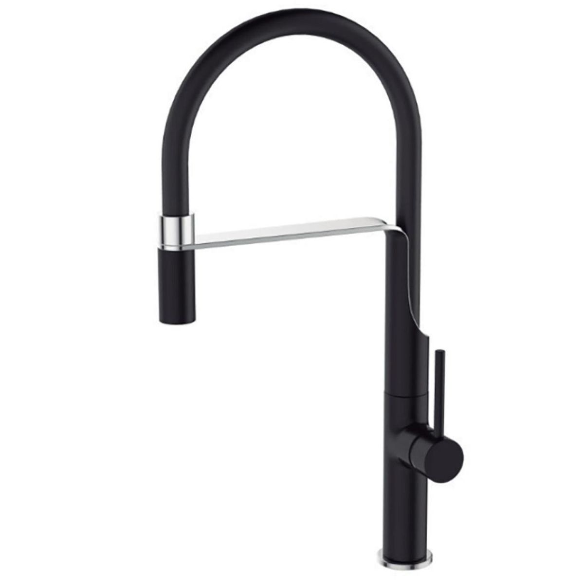 NIBSA - Monomando para Lavaplatos Magna Negro