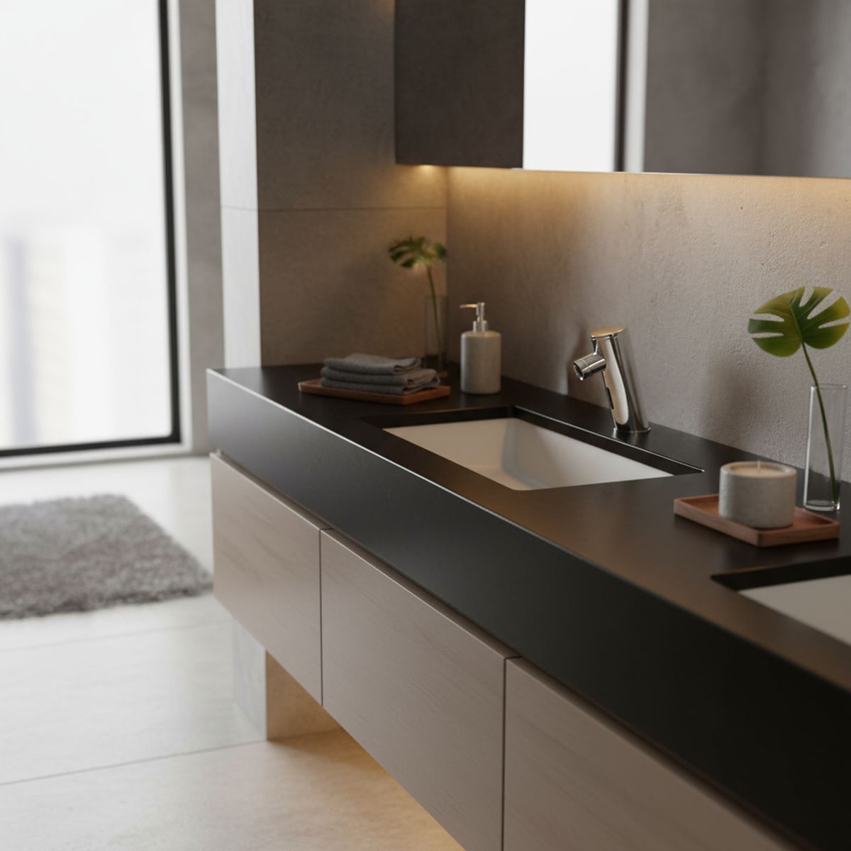 NIBSA - Llave lavatorio electronica con sensor 8l/min a 3 bar