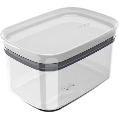 Contenedor block rectangular  650 ml blanco.