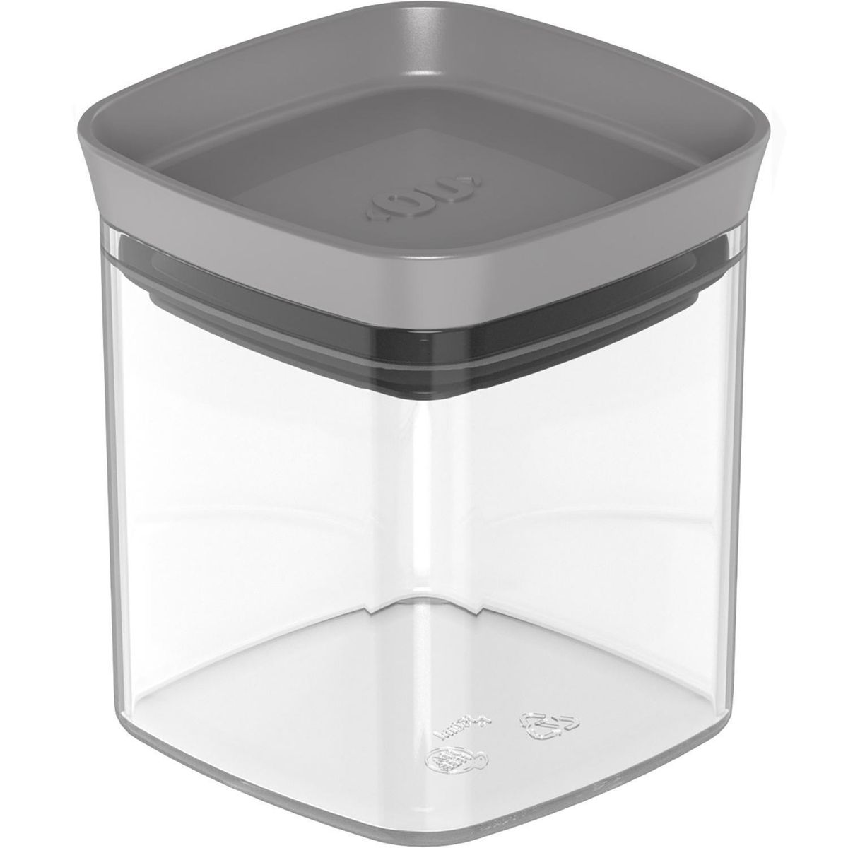 OU - Contenedor Block Gris Plástico 150 ml