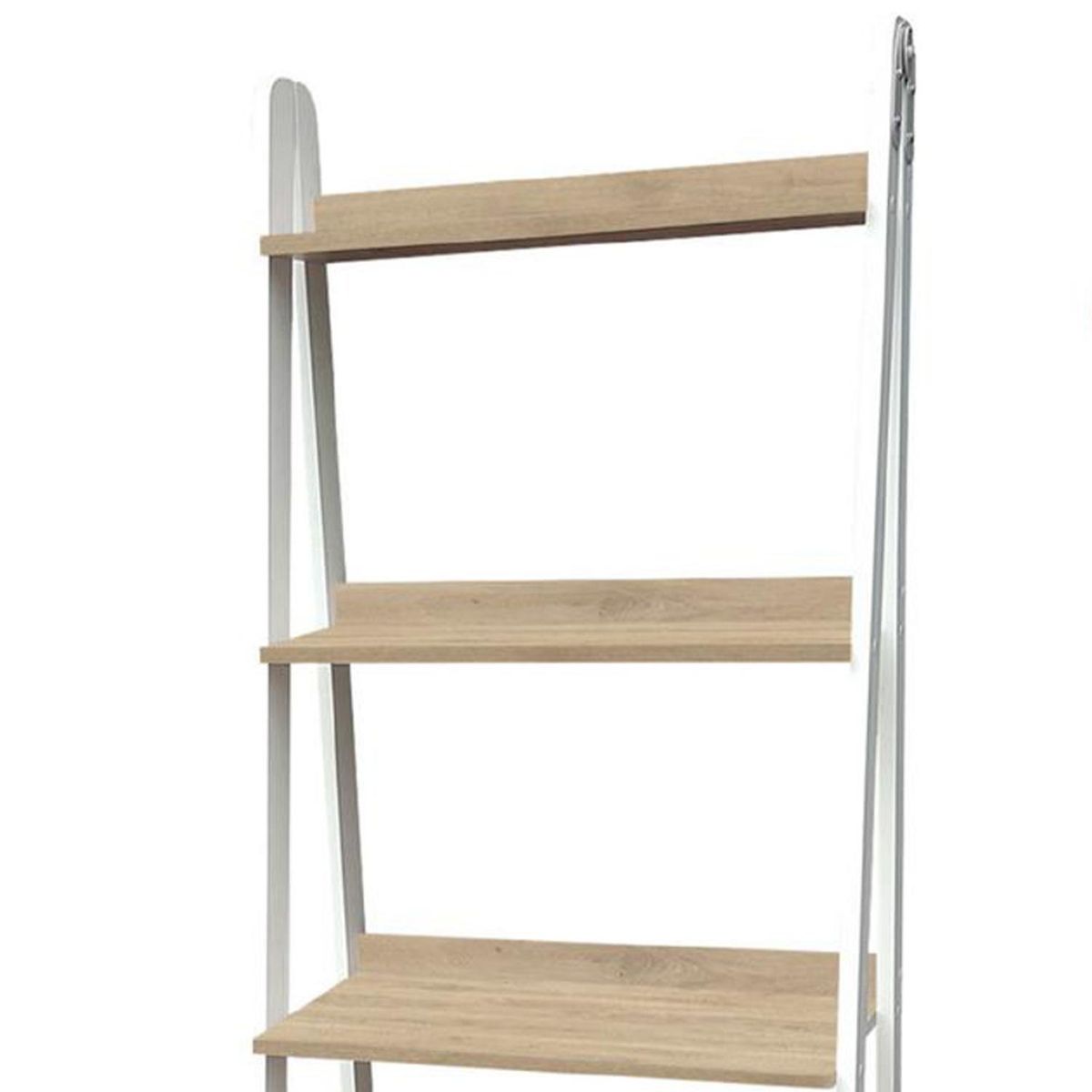 AGM - Set de Estantes Deco Melamina 5 Nivel(es) 60x170x38 cm Jerez/Blanco