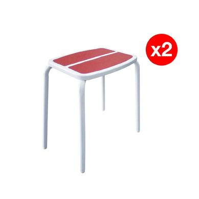 Set 2 Pisos Titan Banco 40x41x25 cm