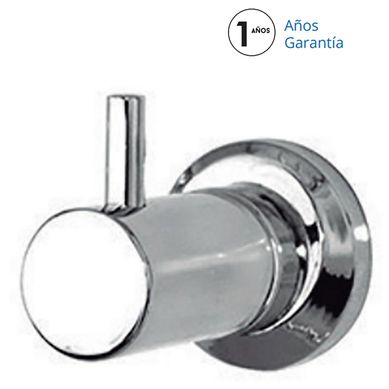 Percha simple Sena Zamak cromado