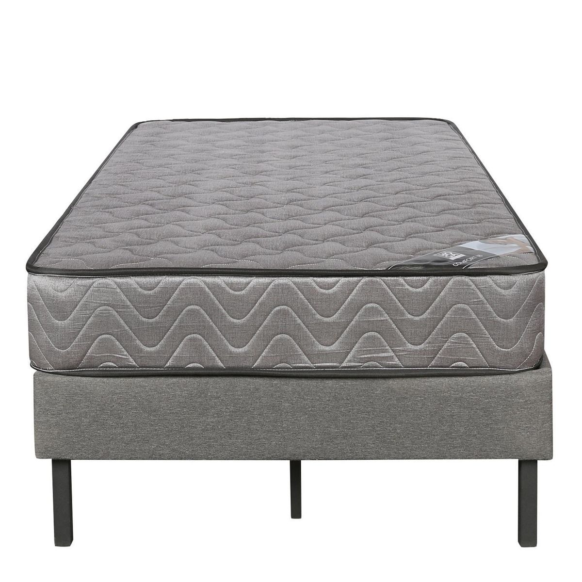 HOGADREAMS - Cama 1 plaza Koppla Gris