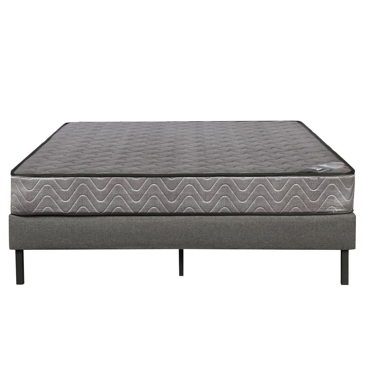 HOGADREAMS - Cama 2 plazas Koppla Gris