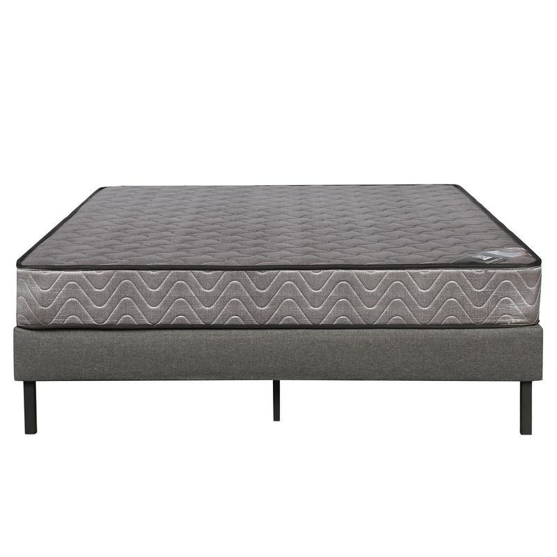 HOGADREAMS - Cama Europea 2 plazas Koppla  Gris