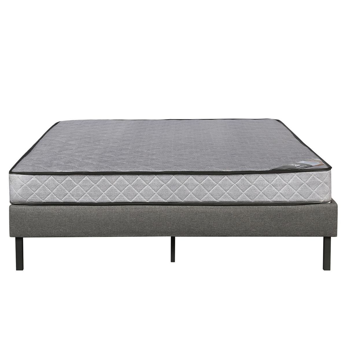 HOGADREAMS - Cama 2 plazas Koppla Gris