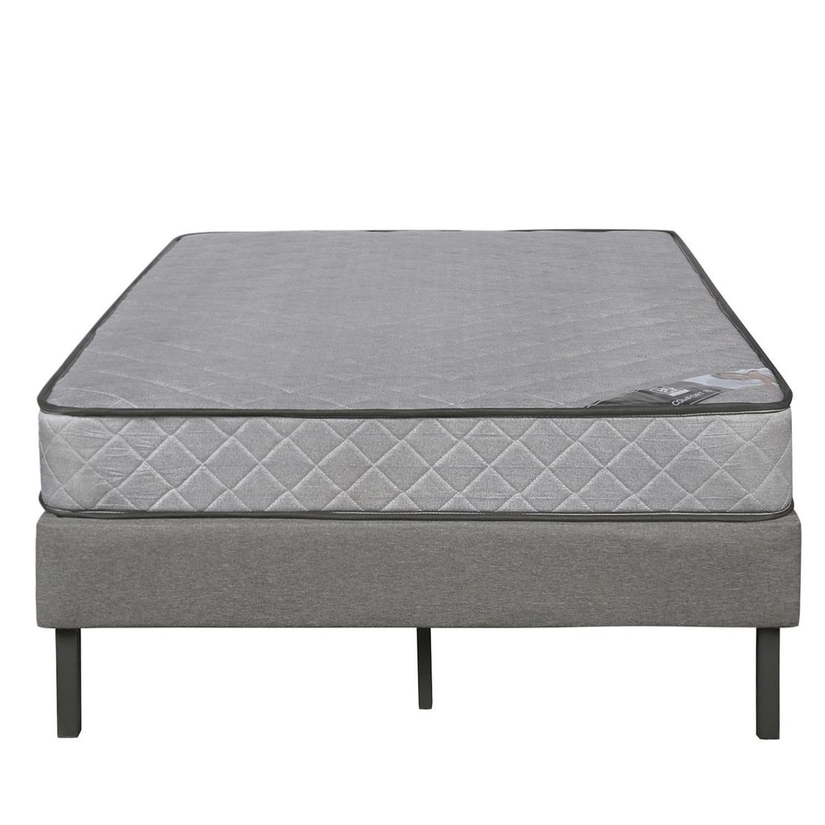 HOGADREAMS - Cama 1.5 plazas Koppla Gris