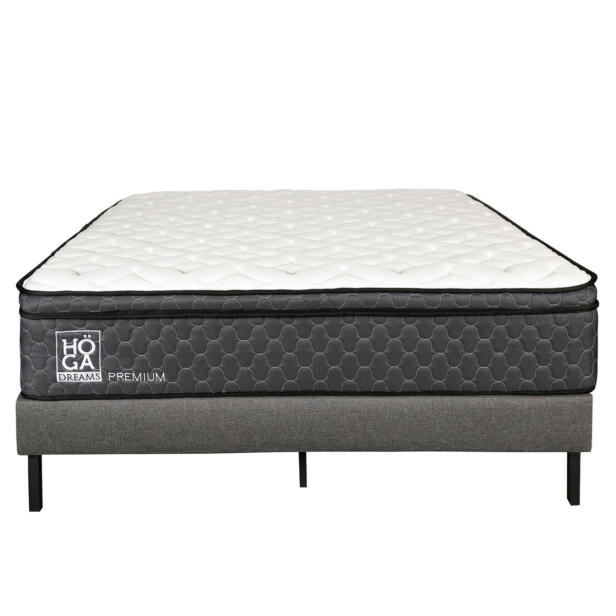 HOGADREAMS - Cama 2 plazas Koppla Blanco