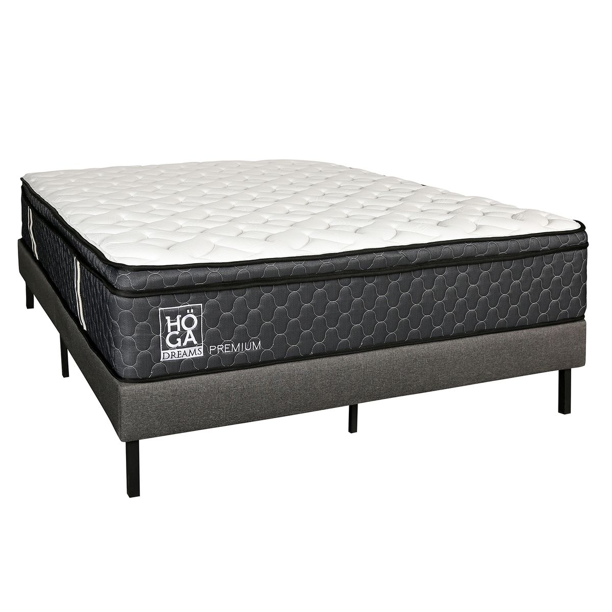 HOGADREAMS - Cama 2 plazas Koppla Blanco