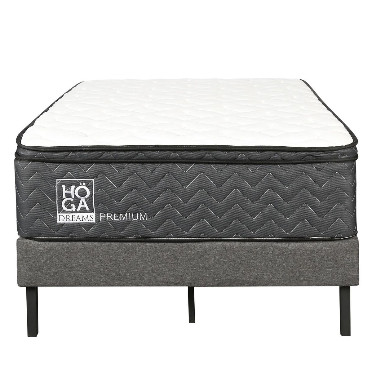 HOGADREAMS - Cama 1.5 plazas Koppla Blanco