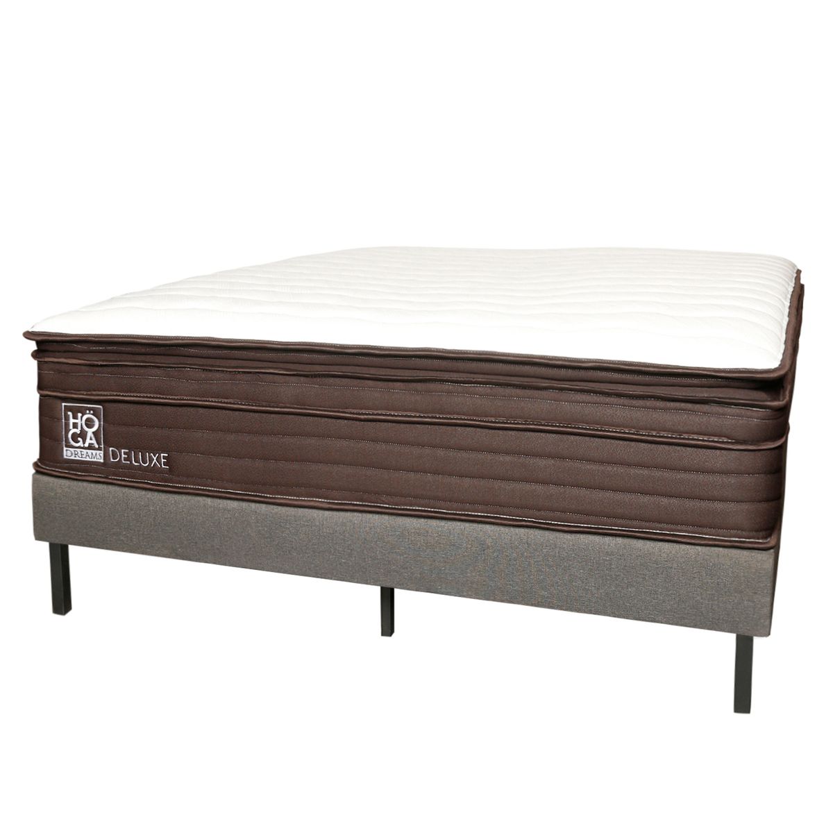HOGADREAMS - Cama 2 plazas koppla Blanco