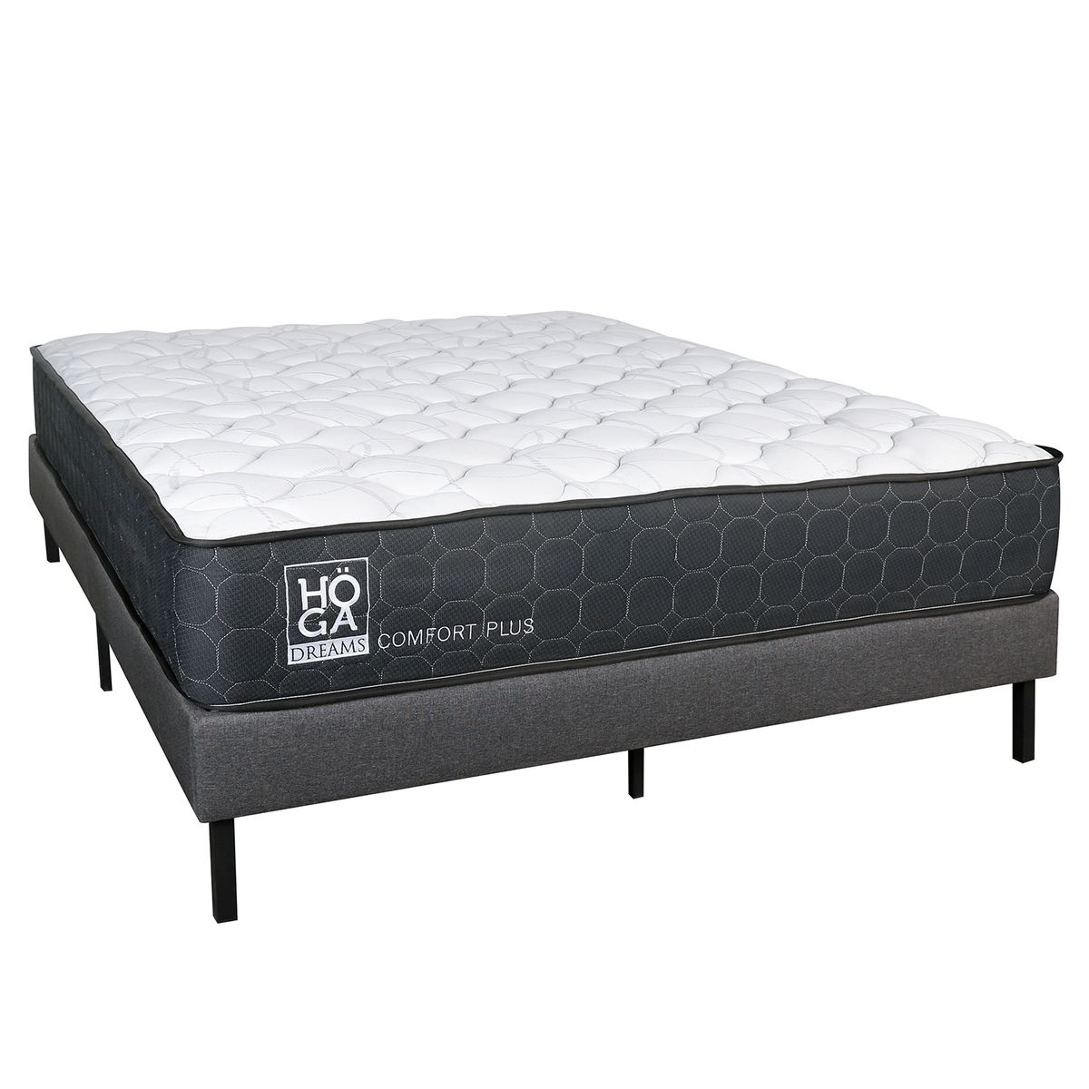 HOGADREAMS - Cama 2 plazas Koppla Blanco