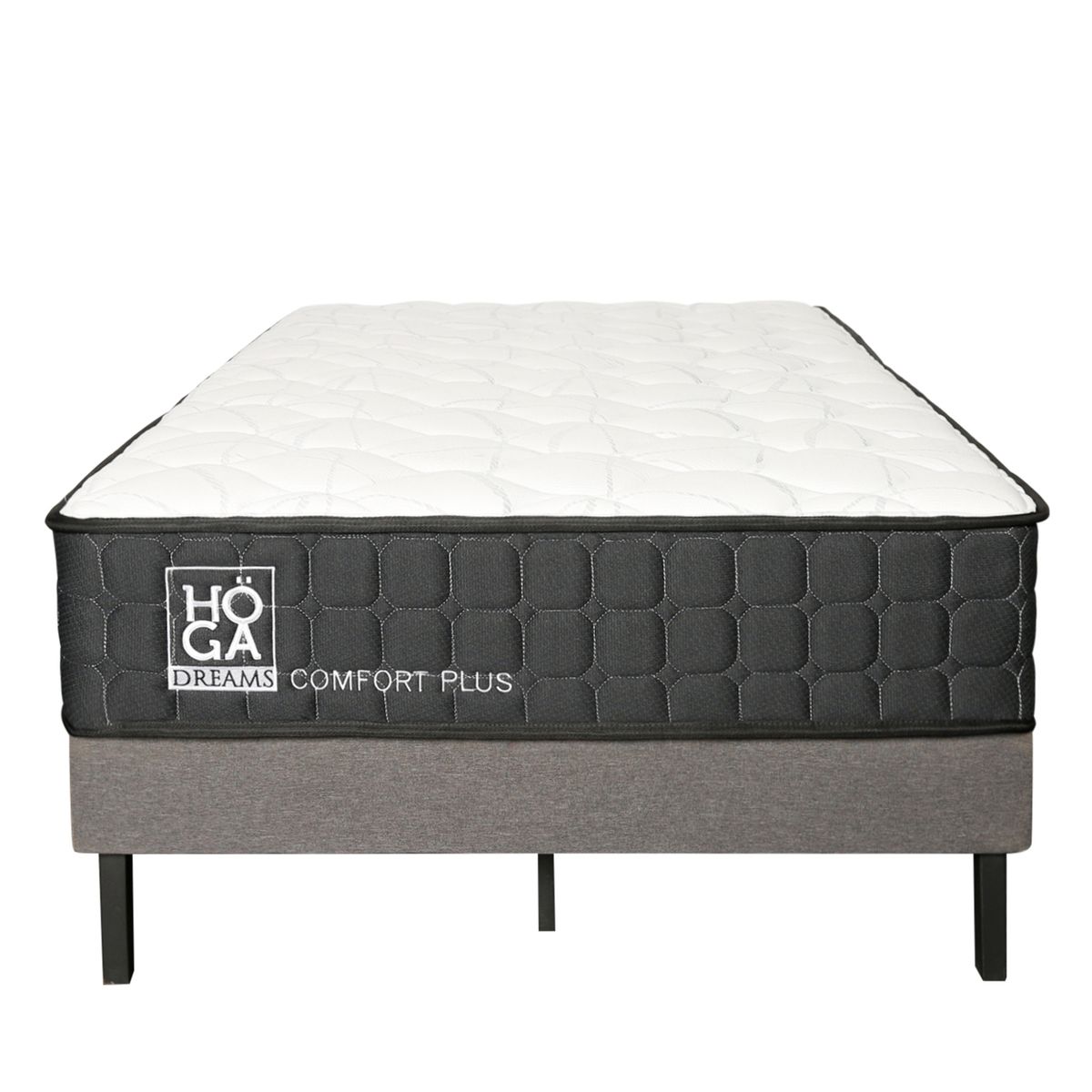 HOGADREAMS - Cama 1.5 plazas Koppla Blanco