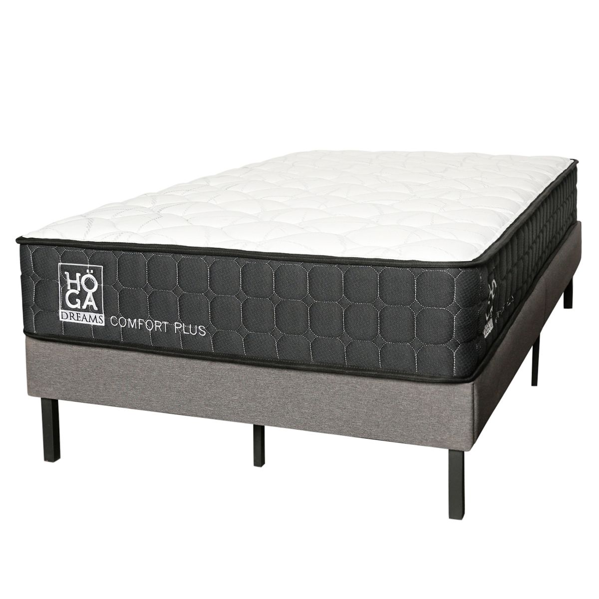 HOGADREAMS - Cama 1.5 plazas Koppla Blanco