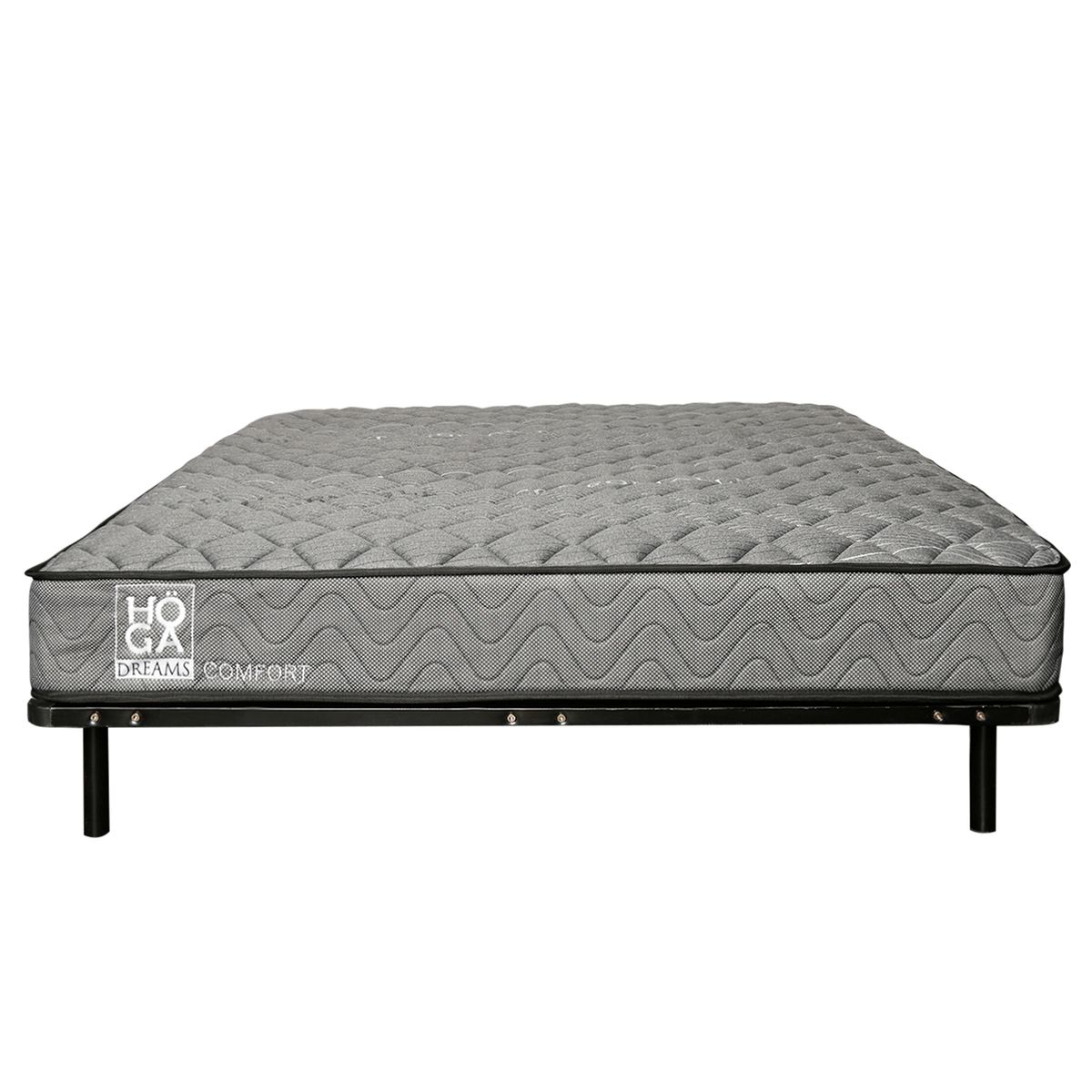 HOGADREAMS - Cama 2 plazas Bekvan Blanco