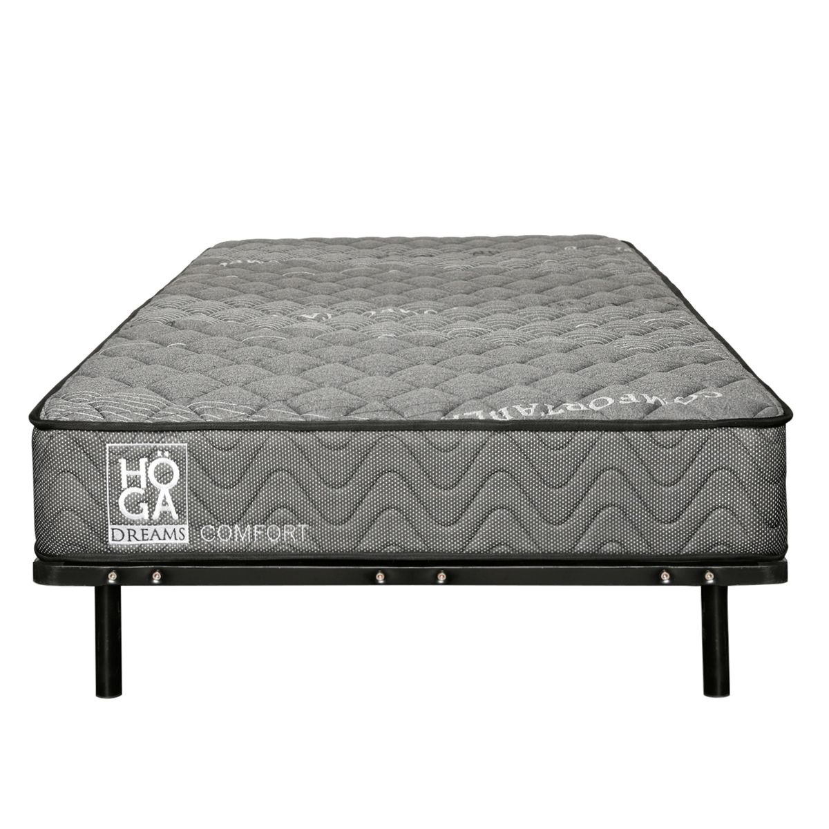 HOGADREAMS - Cama 1 plaza Bekvan Blanco