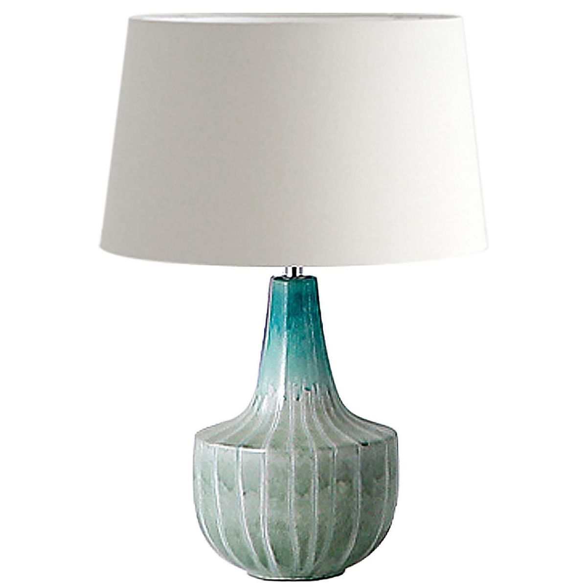 TEMPORA - Lámpara Mesa 18T342-BL Celeste 34x50.5