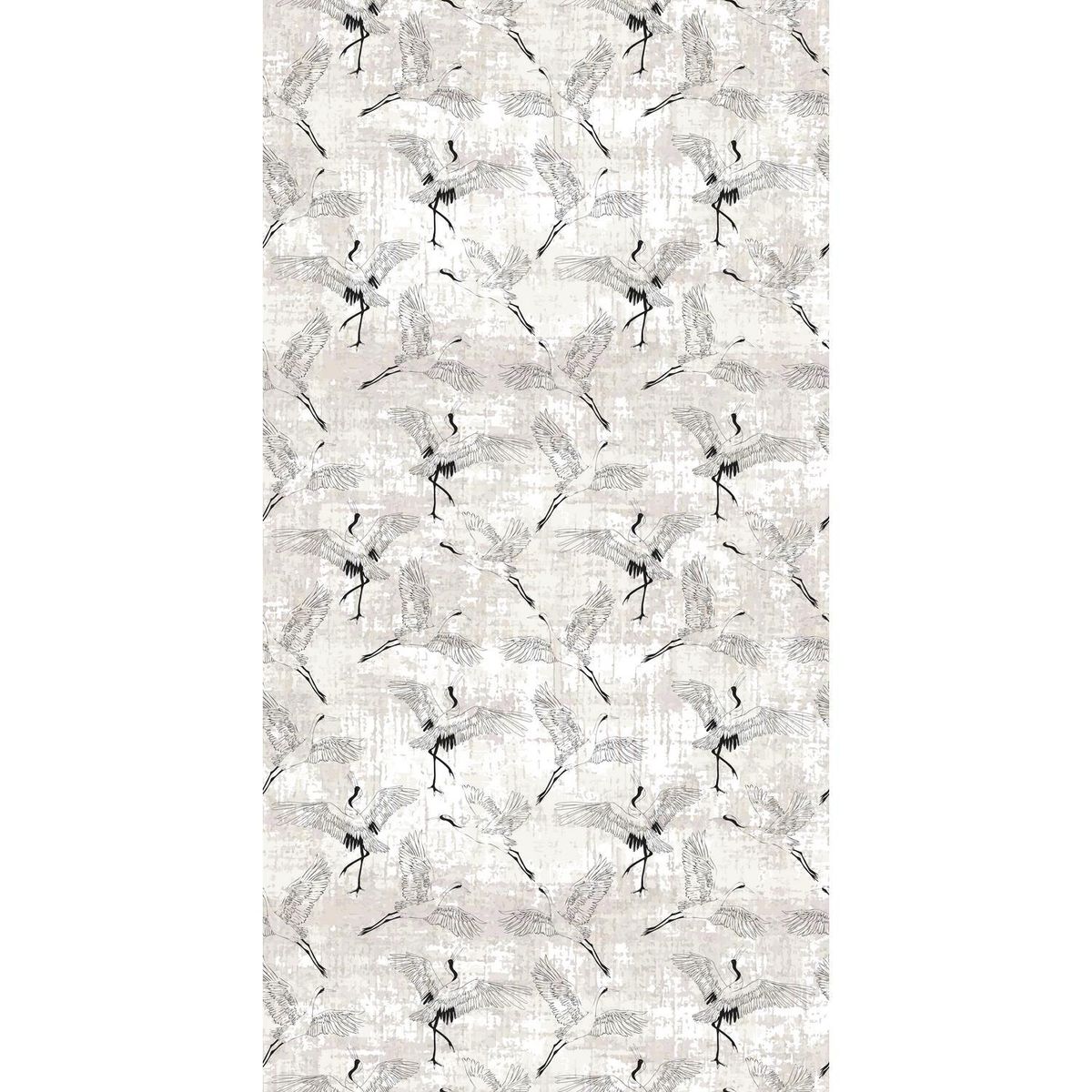 ONEDECO - Papel Mural Grullas - 336 10,25 m2