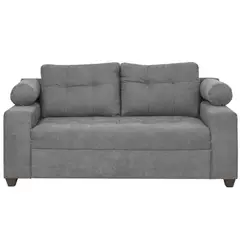 INTERMUEBLES - Sofá 2 cuerpos Le Mans 180x96x90 cm Gris