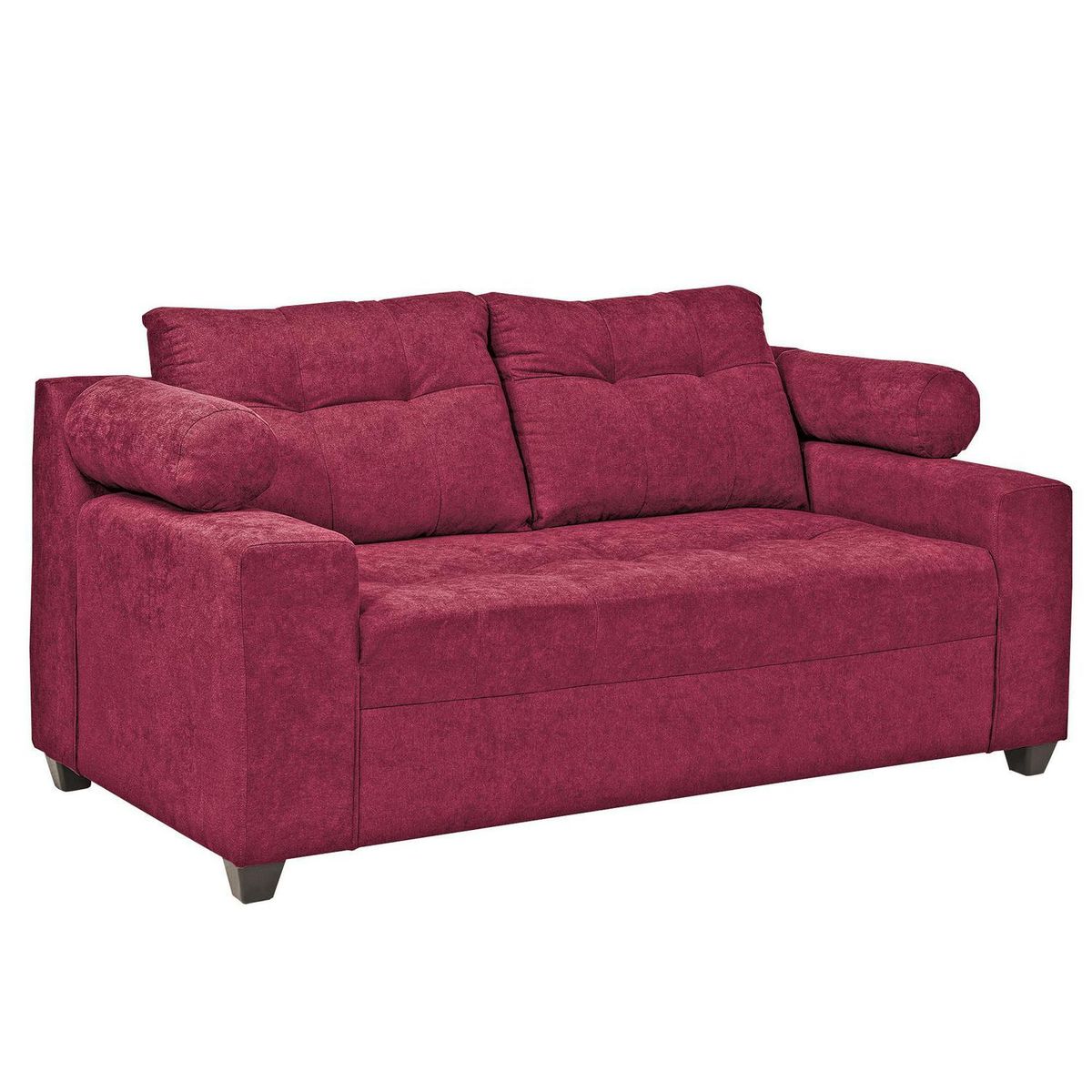 INTERMUEBLES - Sofá 2 cuerpos Le Mans 180x96x90 cm Burdeo