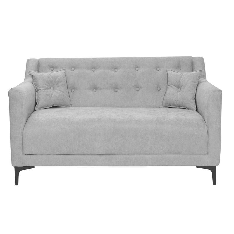INNOVAMUEBLES - Sofá 2 cuerpos Conrad 135x80x77 cm Perla