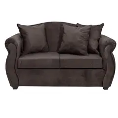 INNOVAMUEBLES - Sofá 2 cuerpos Violeta 150x93x83 cm Chocolate