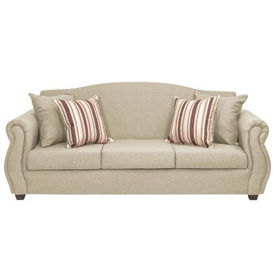 Sof 3 cuerpos Violeta tela beige