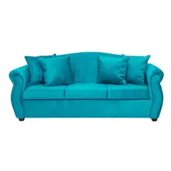 INNOVAMUEBLES - Sofá 3 cuerpos Violeta 210x93x83 cm Calipso