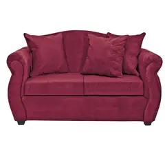 INNOVAMUEBLES - Sofá 2 cuerpos Violeta 150x93x83 cm Burdeo