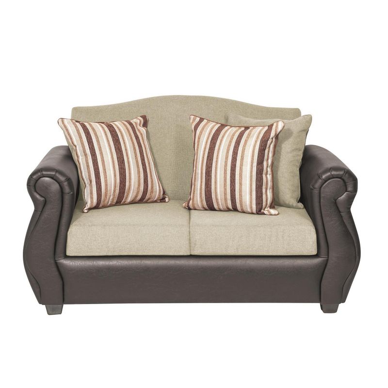 INNOVAMUEBLES - Sofá 2 cuerpos Violeta 150x93x83 cm Beige