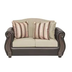 INTERMUEBLES - Sofá 2 cuerpos New Bugambilia 150x93x83 cm Beige