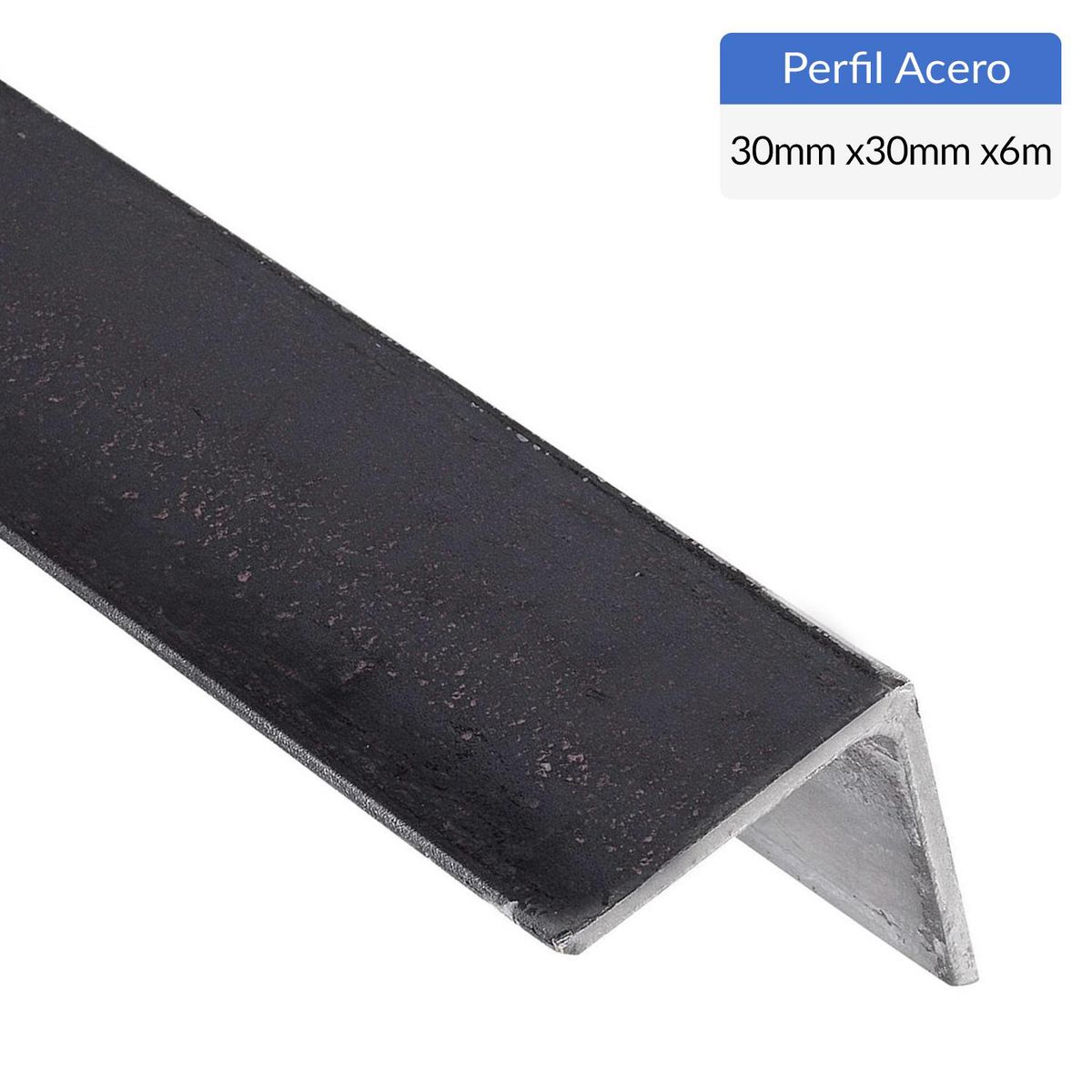 GENERICO - Ángulo Laminado Acero 30x30x5mm 6 m