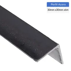 GENERICO - Ángulo Laminado Acero 30x30x5mm 6 m
