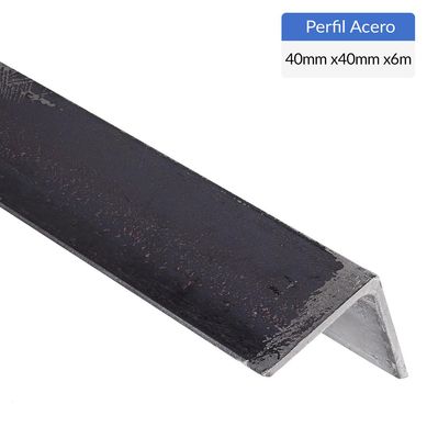 ngulo Laminado Acero 40x3 mm 6 m