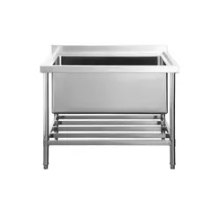 VENTUS - Lavafondo 1 Cubeta(s) 105x91x70 cm Acero inoxidable