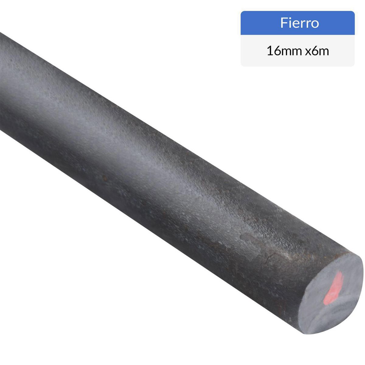 GENERICO - Fierro Liso Redondo Acero 16x16 mm 6 m