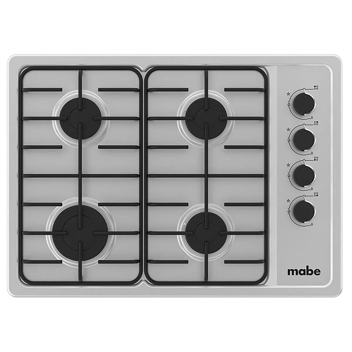 MABE - Encimera Gas 4 Platos Inox CMG6044SD-1CL