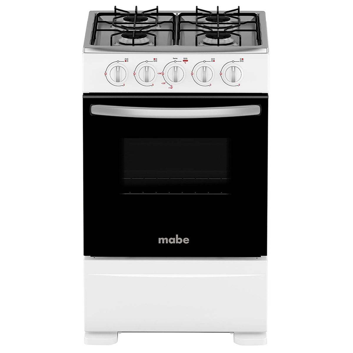 MABE - Cocina a Gas 4 Platos Blanca CMC20ABX-6
